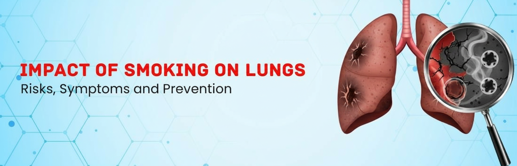  फेफड़ों पर धूम्रपान का असर